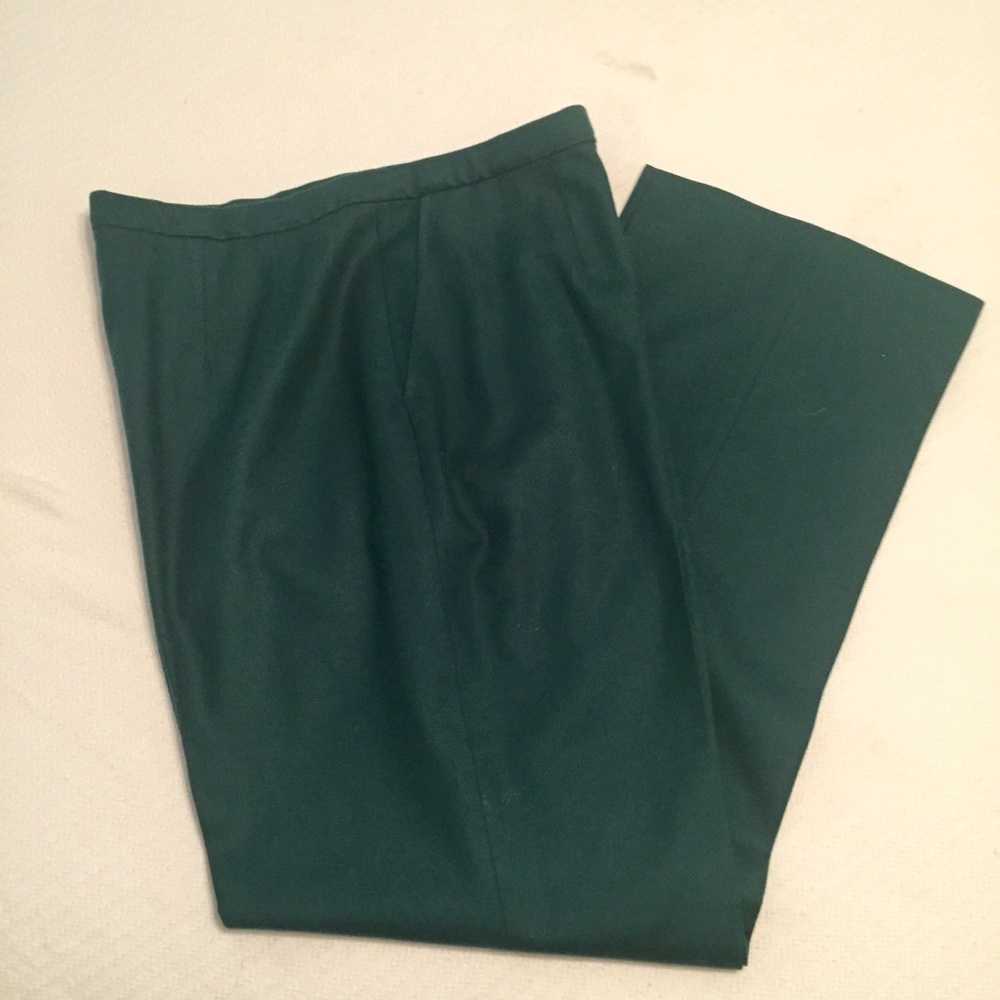 Pendleton Forest Green Wool Trousers. - image 5
